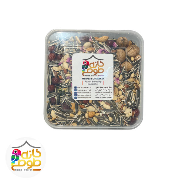 دان آجیلی درجه یک پرنده مخصوص خانه طوطی